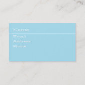 お洒落なヒツジの名刺 名刺 (裏面)