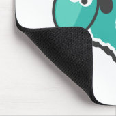 お洒落なヒツジ マウスパッド (コーナー)