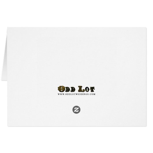 お洒落なビーチ結婚式のテーブル数カード (裏面横)