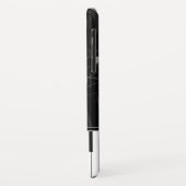 お洒落なピアノおよび音符 Case-Mate iPhoneケース (裏面/左)