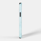 お洒落なブルーマーブル iPhone Case-Mate カバー (右側面)