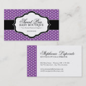 お洒落なベビーのブティックの名刺 名刺