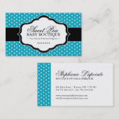 お洒落なベビーのブティックの名刺 名刺 (正面/裏面)