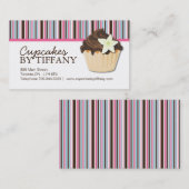 お洒落なベーカリーの名刺 名刺 (正面/裏面)