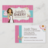 お洒落なベーカリーの名刺 名刺 (正面/裏面)