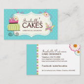 お洒落なベーカリーの名刺 名刺 (正面/裏面)