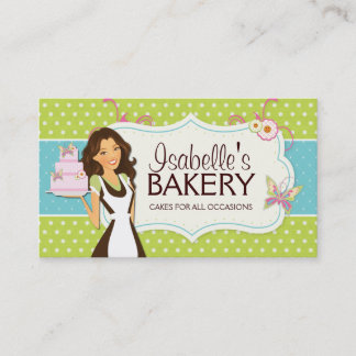 お洒落なベーカリーの名刺 名刺