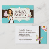 お洒落なベーカリーの名刺 名刺 (正面/裏面)