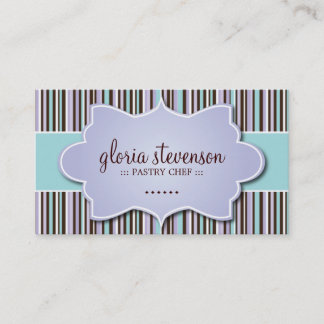 お洒落なベーカリーの名刺 名刺