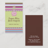 お洒落なベーカリーの名刺 名刺 (正面/裏面)