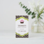 お洒落なベーカリーの名刺 名刺 (スタンド正面)