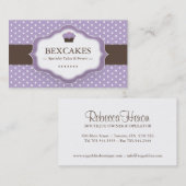 お洒落なベーカリーの名刺 名刺 (正面/裏面)