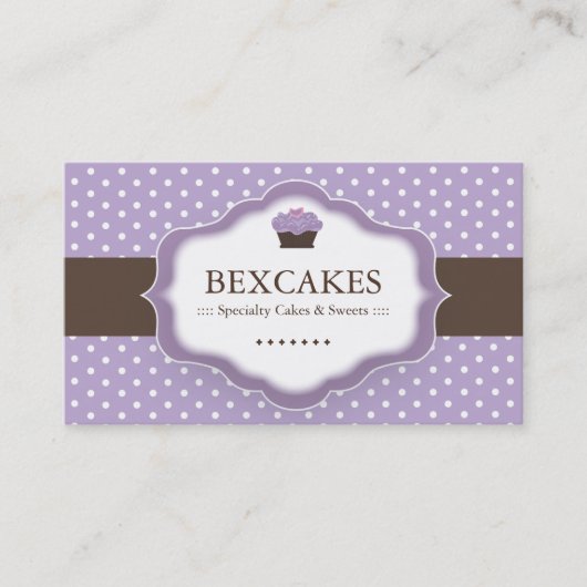 お洒落なベーカリーの名刺 名刺 (正面)