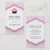 お洒落なベーカリーの名刺 名刺 (正面/裏面)