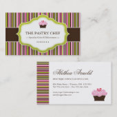 お洒落なベーカリーの名刺 名刺 (正面/裏面)