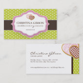 お洒落なベーカリーの名刺 名刺 (正面/裏面)