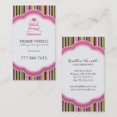 お洒落なベーカリーの名刺 名刺 (正面/裏面)