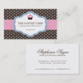 お洒落なベーカリーの名刺 名刺 (正面/裏面)