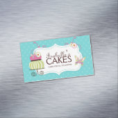 お洒落なベーカリーの磁石 マグネット名刺 (インサイチュ)