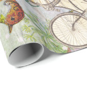 お洒落なモダンなヴィンテージ ラッピングペーパー (ロールコーナー)