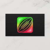 お洒落なラグビー 名刺 (裏面)