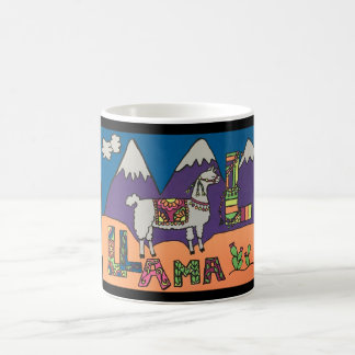 お洒落なラマのマグ コーヒーマグカップ