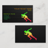 お洒落なランニング 名刺 (正面/裏面)