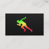 お洒落なランニング 名刺 (裏面)