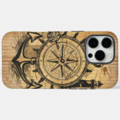 お洒落なレトロ海の探検家 Case-Mate iPhoneケース (裏面 (横))