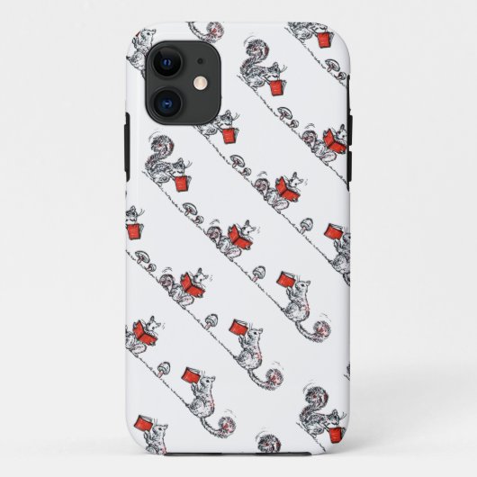 お洒落なヴィンテージのリスの読本 Case-Mate iPhoneケース (裏面)
