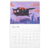 お洒落な世界-カレンダー カレンダー (3月 2027)