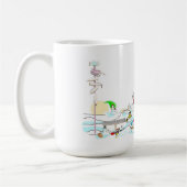 お洒落な休日 コーヒーマグカップ (左)