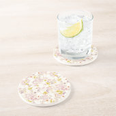 お洒落な動物を表示するパターン コースター (側面)