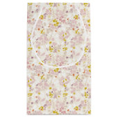 お洒落な動物を表示するパターン スモールペーパーバッグ (裏面)