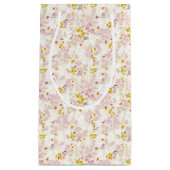 お洒落な動物を表示するパターン スモールペーパーバッグ (正面)