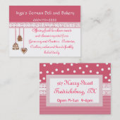 お洒落な名刺 名刺 (正面/裏面)