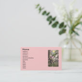 お洒落な名刺 名刺 (スタンド正面)