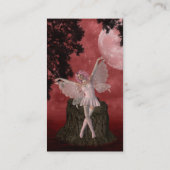 お洒落な妖精の名刺 名刺 (裏面)