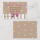 お洒落な子供のテレホンカード コーリングカード (正面/裏面)