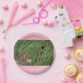 お洒落な庭のプレート ペーパープレート (パーティー)