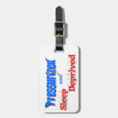 お洒落な旅行荷物のラベル ラゲッジタグ (正面縦)