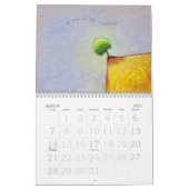 お洒落な景色の芸術のおもしろいの有望な絵画2013年 カレンダー (3月 2027)