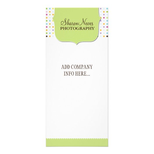 お洒落な棚カード ラックカード (正面)