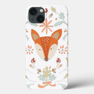 お洒落な森林キツネ iPhone 13ケース