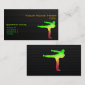 お洒落な武道 名刺 (正面/裏面)