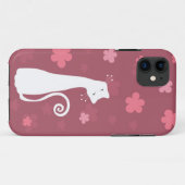 お洒落な猫のiPhone 5の場合 Case-Mate iPhoneケース (裏面(横))