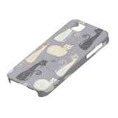 お洒落な猫のiPhone 5の場合 Case-Mate iPhoneケース (下部)