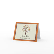 お洒落な秋の木の結婚式は感謝していしています