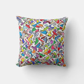 お洒落な色 クッション (正面)