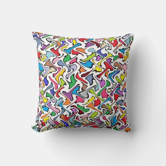 お洒落な色 クッション (正面)